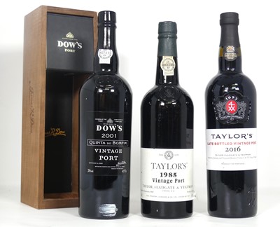 Lot 1302 - Taylors Vintage Port 1985, one bottle, Dows...