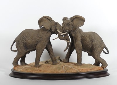 Lot 90 - A Country Artists figure group 'A Trial of...