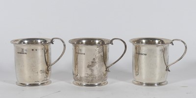 Lot 194 - An Elizabeth II silver christening mug, of...
