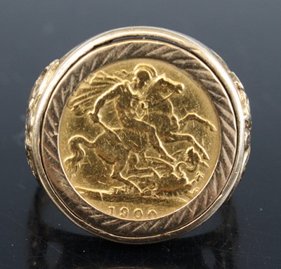 Lot 3238 - Great Britain, 1900 gold half sovereign,...