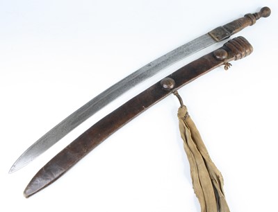 Lot 519 - An African sword, probably Sahel region...