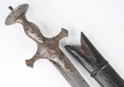 Lot 523 - A 19th century Indo-Persian tulwar having a...