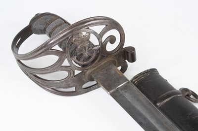 Lot 525 - A British 1827 pattern Rifle Officer's sword,...