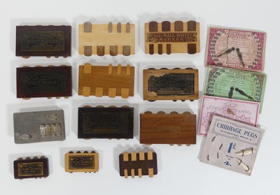 Lot 285 - A collection of whist markers, to include...