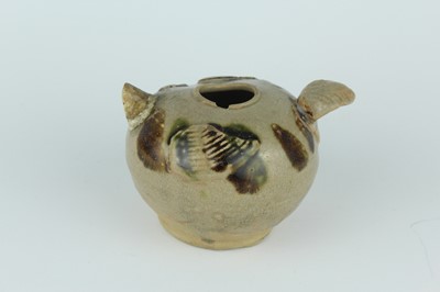 Lot 116 - Two Chinese Sancai-type wares and a celadon...