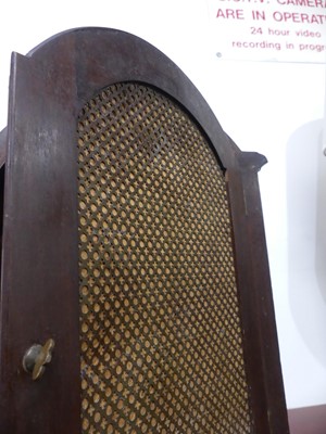 Lot 11 - An early 20th century mahogany cased bracket...