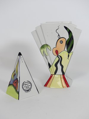 Lot 50 - A Lorna Bailey limited edition pottery vase,...