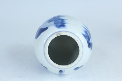 Lot 20 - A pair of Chinese blue and white ‘ladies...