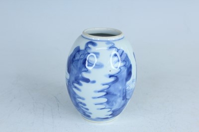 Lot 20 - A pair of Chinese blue and white ‘ladies...