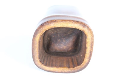 Lot 48 - A Chinese bamboo brush pot, Qing Dynasty Of...