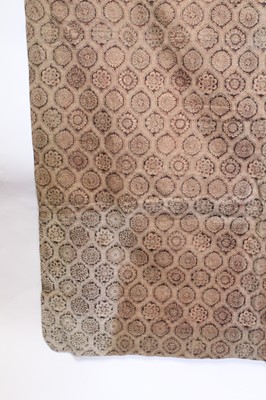 Lot 141 - Two Japanese embroidered silk panels, circa...