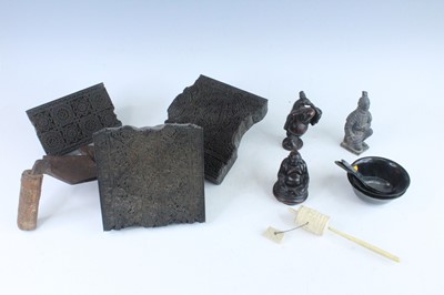Lot 538 - A group of eight utensils and small wares,...