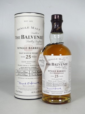 Lot 1433 - The Balvenie 25 year old single barrel hand...