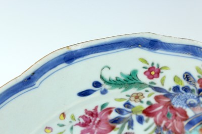 Lot 190 - A pair of Chinese famille rose ‘pseudo tobacco...