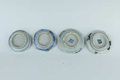 Lot 123 - Four Chinese blue and white porcelain shard...
