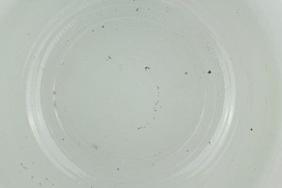 Lot 173 - A large Chinese blue and white fish bowl, 20th...