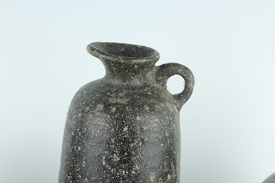 Lot 118 - Five Chinese black-glazed stoneware vessels,...