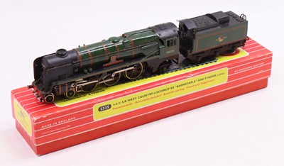 Lot 418 - 2235 Hornby-Dublo 2-rail 4-6-2 loco & tender...