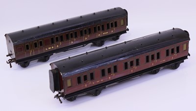 Lot 248A - Two Bassett Lowke 0 gauge coarse scale LMS...