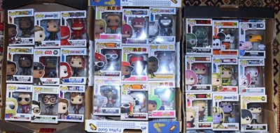 Lot 1560 - Three trays containing various Funko Pop...