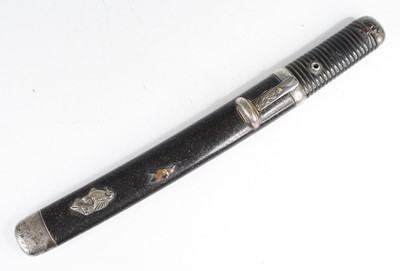 Lot 652 - A Japanese Kaiken or Tanto, probably Edo...