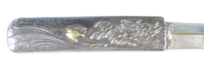 Lot 652 - A Japanese Kaiken or Tanto, probably Edo...
