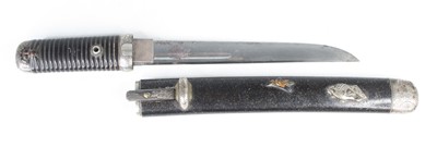 Lot 652 - A Japanese Kaiken or Tanto, probably Edo...