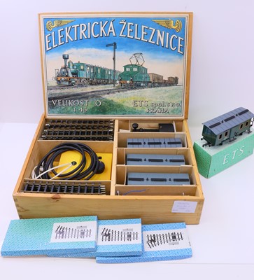 Lot 312 - ETS 0 gauge passenger train set, 2-rail...
