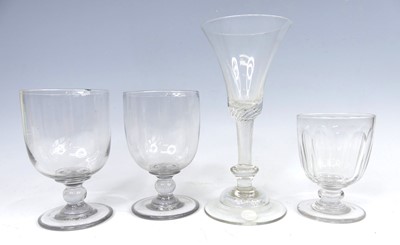 Lot 2050 - A George II pedestal oversize wine...