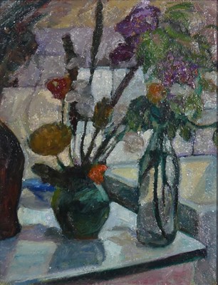 Lot 282 - Scottish School (20th century) - Still life of...