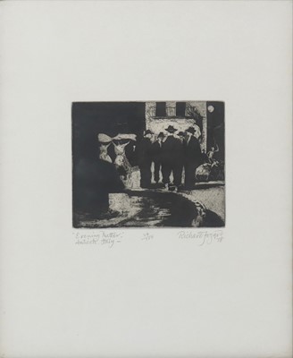 Lot 329 - Richard Fozard (1923-2000) - Evening Natter,...
