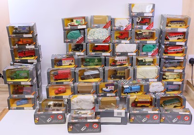 Lot 2012 - Two boxes containing Corgi Classics modern...