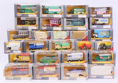 Lot 2011 - Corgi Classics two boxes, containing modern...