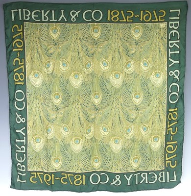 Lot 154 - A Liberty & Co silk Centenary scarf, the...