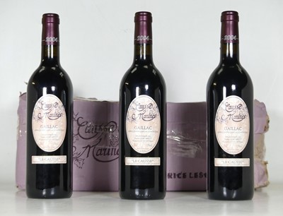 Lot 1174 - Causse Marines 'Le Causse Gaillac', 2004, Vin...