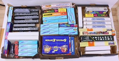 Lot 956 - Three trays containing a quantity of boxed and...