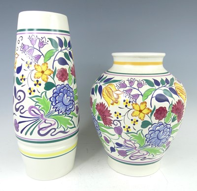 Lot 29 - Gwen Haskins for Poole Pottery - a large vase,...