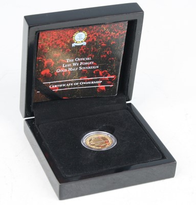 Lot 2049 - Tristan da Cunha, 2018 gold half sovereign,...