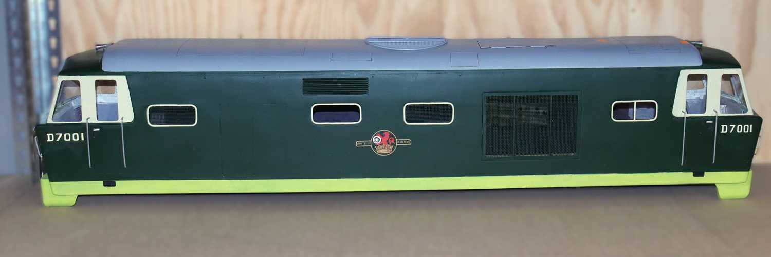 Lot 46 - 5 inch gauge body for a Class 35 Diesel...
