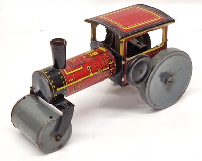 Lot 1754 - Tinplate and clockwork roller, Made in England...