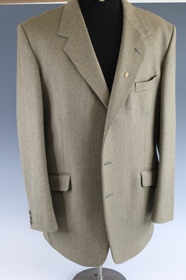 Lot 953 - A Saxony Supreme Pure Wool tweed jacket by by...