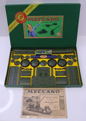 Lot 1850 - A Meccano mechanised Army No. MA Military...