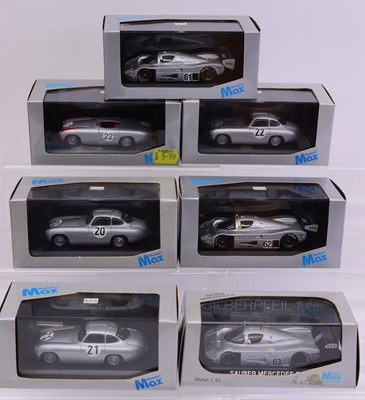 Lot 537 - Models Max (France) 1:43 scale group of seven...
