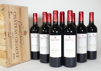 Lot 1006 - Chateau Gigault Cuvee Viva 2014 Blaye Cotes de...