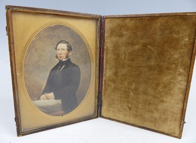 Lot 2353 - Mid 19th century school, miniature...