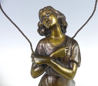 Lot 86 - After Fritz Winkler - an Art Deco bronze model...