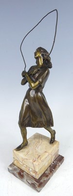 Lot 86 - After Fritz Winkler - an Art Deco bronze model...