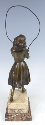 Lot 86 - After Fritz Winkler - an Art Deco bronze model...