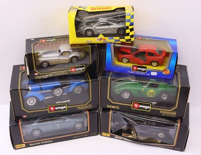 Lot 543 - Collection of 7 various boxed 1/18th and...