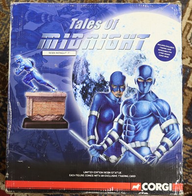 Lot 592 - Corgi Tales of Midnight 7" action figure, boxed